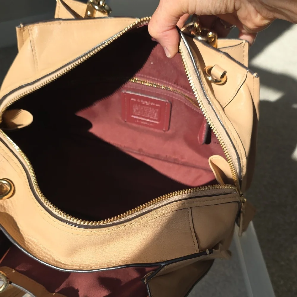 Coach Beechwood Leather DREAMER Satchel 30947 - Picture 7 of 16